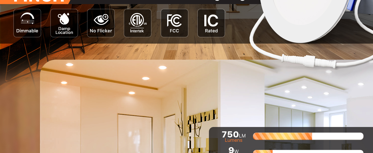 4 inch recessed downlight