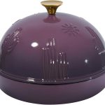 "Flavehc Cloche enameled cast iron bread baker in GradientRed for artisan sourdough baking"