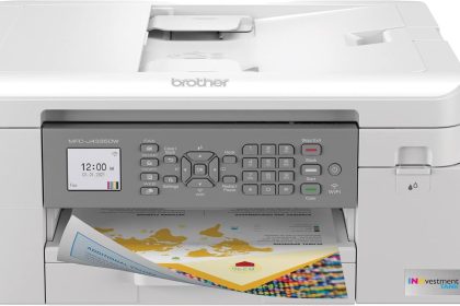 Brother MFC-J4335DW INKvestment printer with wireless printing and mobile device compatibility