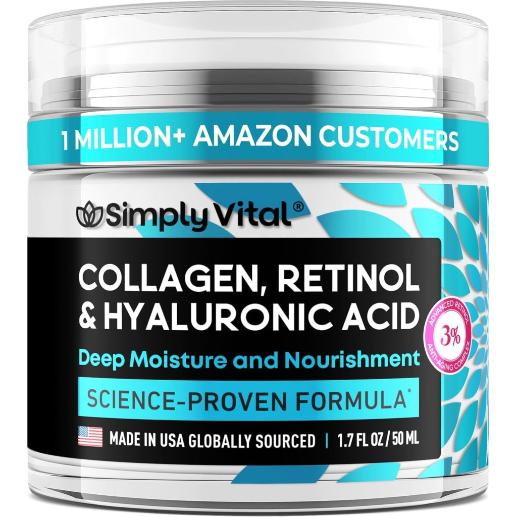 Jar of Mason Natural Collagen Face Moisturizer with pink label, ideal for hydrating and firming skin, suitable for face, neck, and body use. Let me know if you'd like variations focused on anti-aging, skincare routine, or packaging appearance!