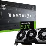 MSI GeForce RTX 4070 Super 12G Graphics Card with 192-bit memory interface and DLSS 3 support