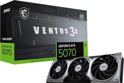 MSI GeForce RTX 4070 Super 12G Graphics Card with 192-bit memory interface and DLSS 3 support