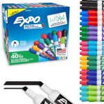 "EXPO Markers Assorted Fashion Colors – 36-pack of low-odor dry erase markers with chisel tips in vibrant colors for whiteboards"