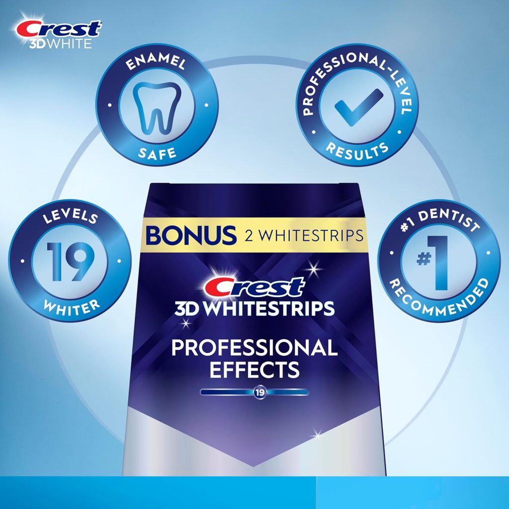 Sparkling Smile for Less – Crest 3D Whitestrips Professional Effects Review [Prime Only Deal] If you're looking to achieve a visibly whiter smile without the hassle of visiting a dentist or spending a fortune, the Crest 3D Whitestrips Professional Effects is your go-to solution. And right now, it’s available as a Prime only deal for just $29.99, down from the regular list price of $45.99 — that’s 35% off! 👉 Buy Now on Amazon ➤ https://amzn.to/4exbWUE 💸 Price: $29.99 | $0.68 per count ⭐ Why Choose Crest 3D Whitestrips? Professional-Level Whitening at Home: These strips are designed to remove up to 14 years of stains, delivering noticeable results in as little as 3 days, with full results in 20 days. Safe & Effective: Uses the same enamel-safe whitening ingredients that dentists use. Advanced Seal Technology: No-slip grip means the strips stay firmly in place—talk, drink water, go about your day while whitening! Trusted Brand: Crest is the #1 dentist-recommended at-home teeth whitening brand in the U.S. 🎯 Perfect For: Job interviews and special occasions Brides, grooms, or graduates Anyone seeking confidence through a whiter smile At just $0.68 per strip, this limited-time Prime deal gives you a sparkling smile for less than the cost of a coffee! 🛍️ Final Thoughts: The Crest 3D Whitestrips Professional Effects Kit is one of the best and most convenient ways to brighten your teeth at home. And with this exclusive Prime only deal, you get premium whitening at a fraction of the regular price. ✅ Don’t miss out—click here to buy now ➤ https://amzn.to/4exbWUE 📦 Price: $29.99 (35% OFF) 🎯 Focus Keyword: Prime only deal Upgrade your smile without upgrading your budget – grab your Crest Whitestrips today!