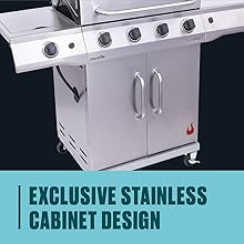 stainless cabinet