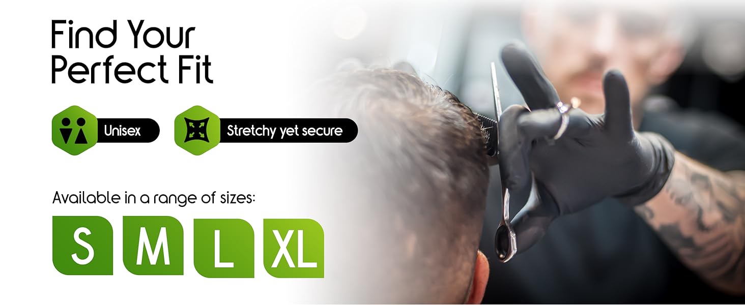 black Nitrile Gloves