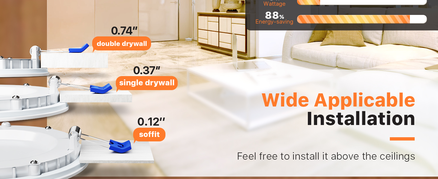 bright recessed ceiling light