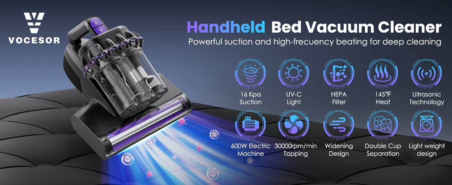 VOCESOR Mattress Vacuum