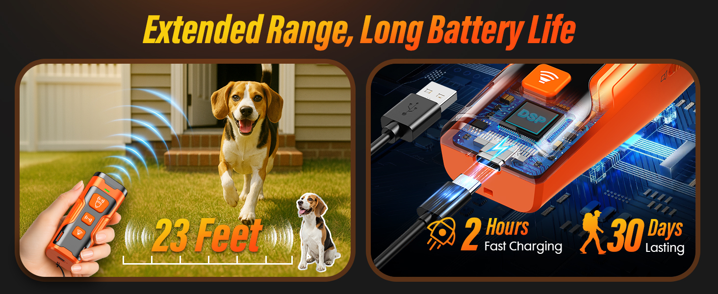 dog bark deterrent device