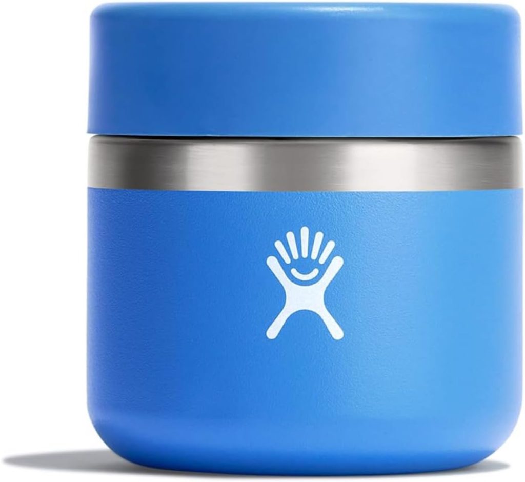 Hydro Flask Insulated Food Jar – stainless steel, leakproof, keeps food hot or cold, 12 oz size, Cascade color