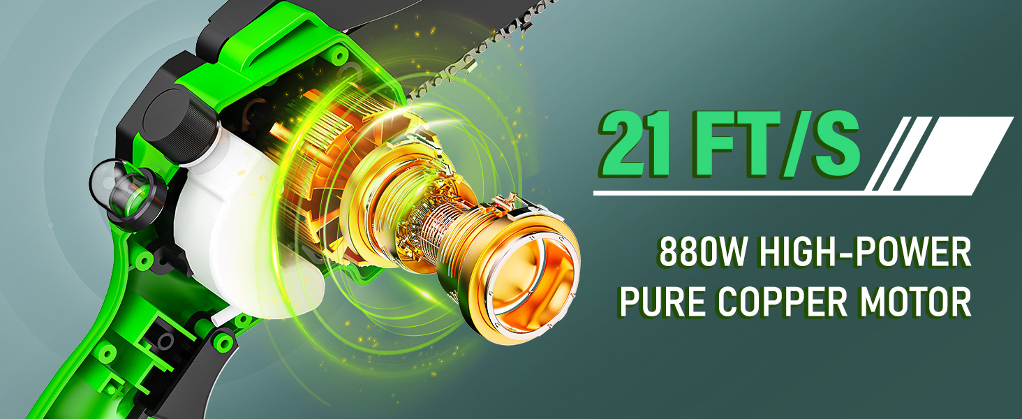 mini chainsaw cordless