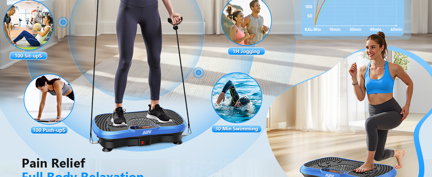 vibration plate exercise machine