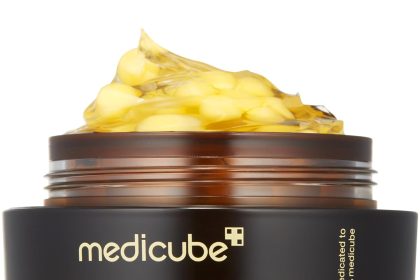 Medicube Deep Vitamin C Golden Capsule Moisturizer – hydrating face cream with brightening vitamin capsules, 4.6-star rating, limited-time $16.90 deal