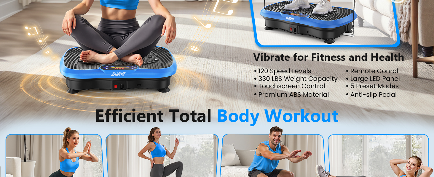 vibration plate exercise machine