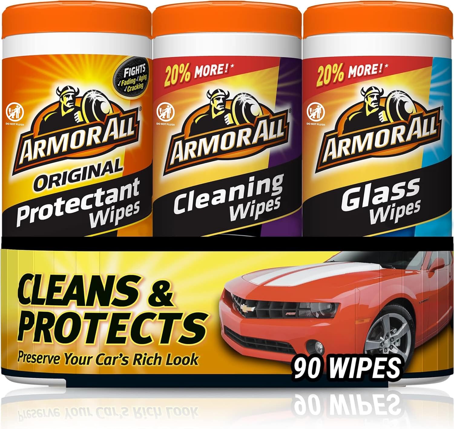Armor All Multi-Pack Interior Protectant – dashboard and vinyl cleaner – 24% off, $12.17 limited-time deal