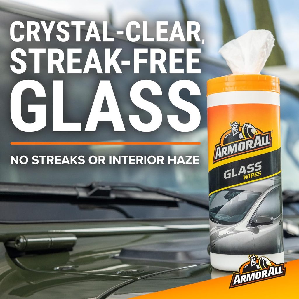 Armor All Multi-Pack Interior Protectant – car cleaning wipes for dashboard, vinyl, and plastic surfaces – limited-time deal $12.17