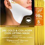 "MAREE Gold Collagen Facial Masks – hydrating anti-aging face masks with collagen, hyaluronic acid, and gold, 5-pack – limited-time deal $19.95."