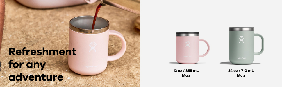 Hydro Flask Mug Coffee Insulated Stainless Steel Hot Drinks 