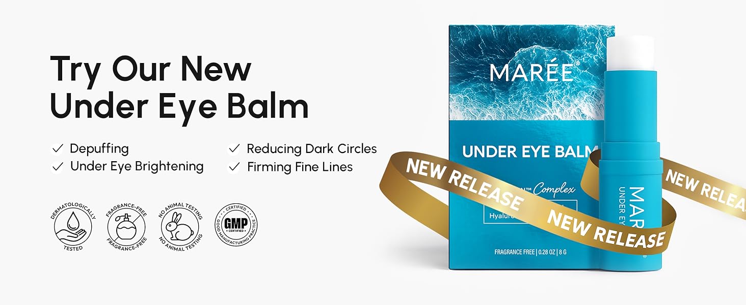 try our new under eye balm