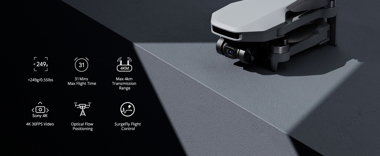 Potensic ATOM SE GPS Drone with 4K ShakeVanish EIS Camera for Adults and Beginners