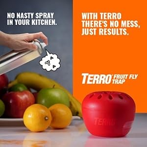 TERRO fruit fly trap and lure