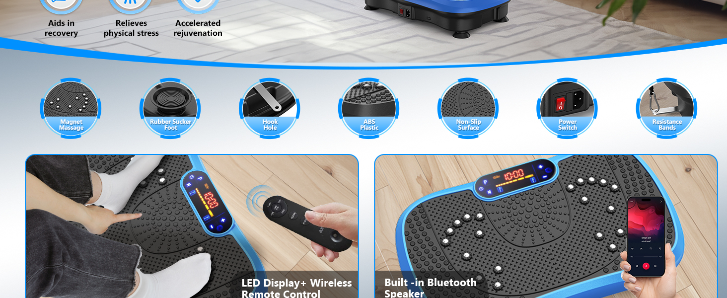vibration plate exercise machine