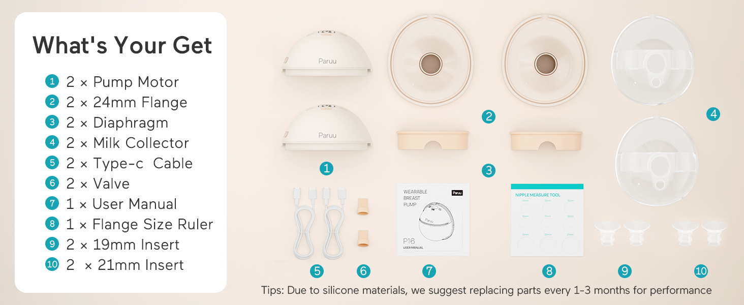 paruu breast pump