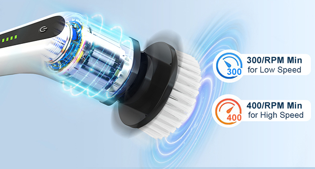Bomves electric spin scrubber