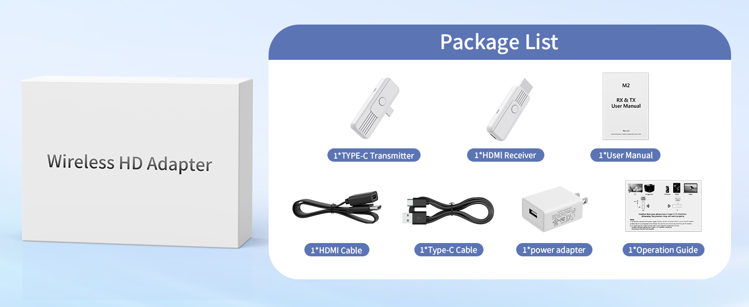 wireless hdmi transmitter and receiver