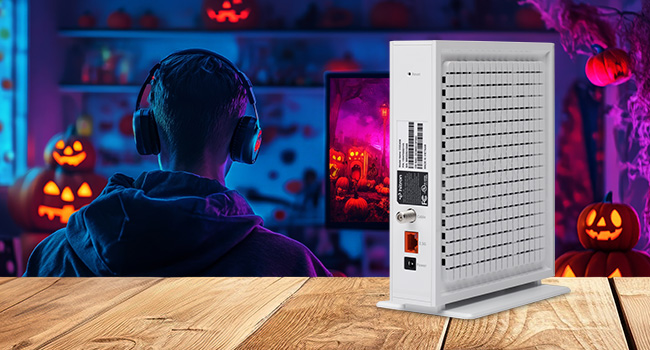 gaming modem, cable modem, hitron coda56
