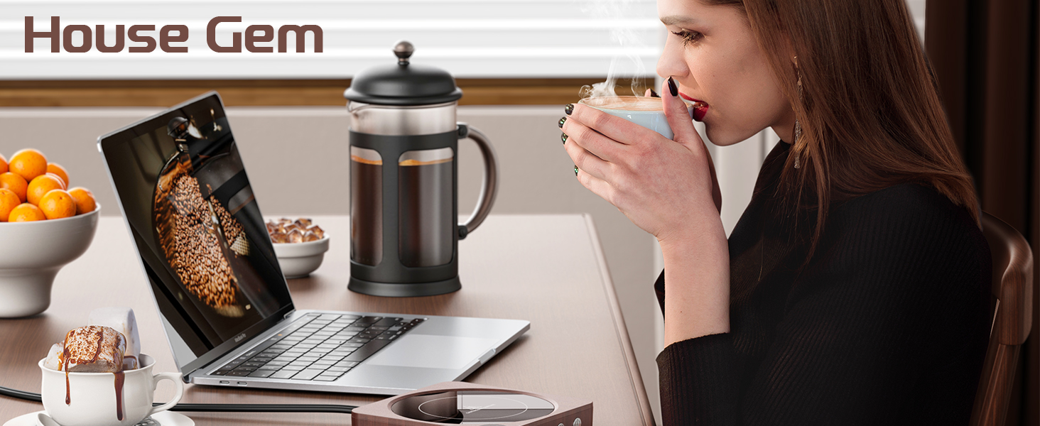 mug warmer: coffee mug warmer;  cup warmer for desk;  candle warmer plate;  