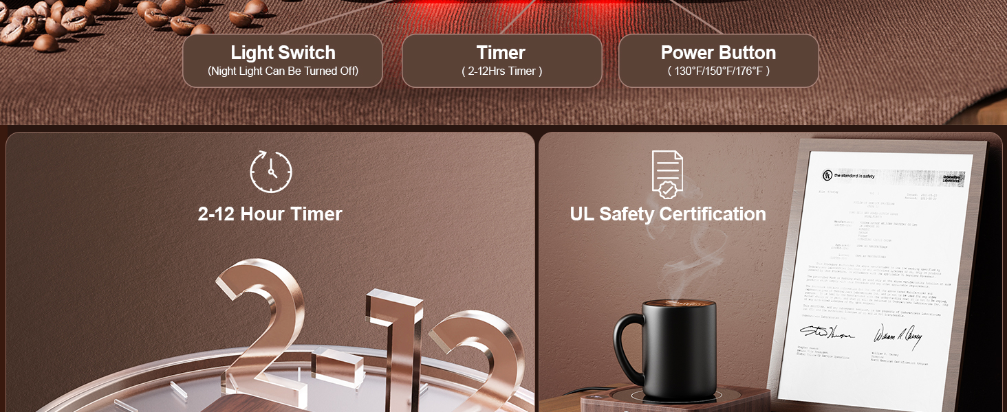 coffee cup heater;  coffee warmer for desk auto shut off;  coffee mug warmer for desk; 