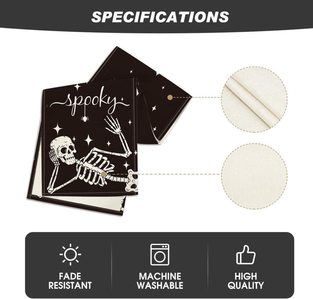 “Artoid Mode Skeleton Halloween Decoration – realistic spooky skeleton for indoor or outdoor Halloween decor, lightweight and easy to display, currently on limited time deal for $4.99”