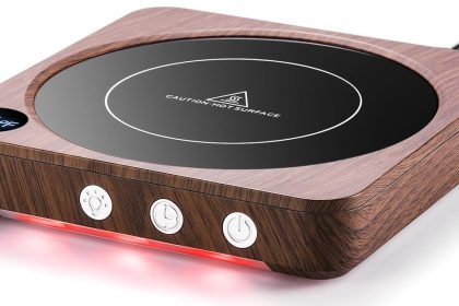 House Gem Mug Warmer with smart temperature control, keeps coffee and tea hot, 4.7-star customer rated