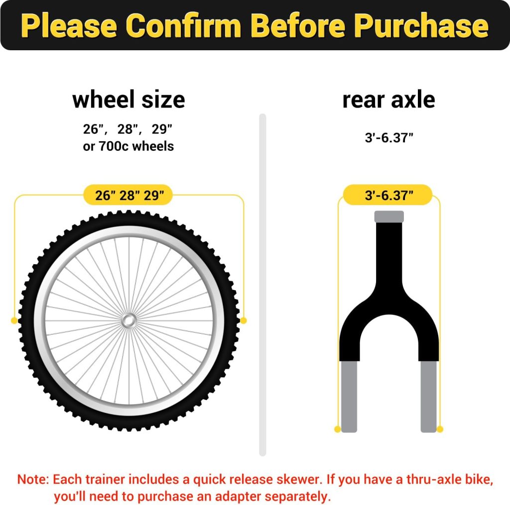 Sportneer Bike Trainer Stationary – Indoor cycling stand with adjustable resistance, foldable design, and sturdy steel frame for year-round training.