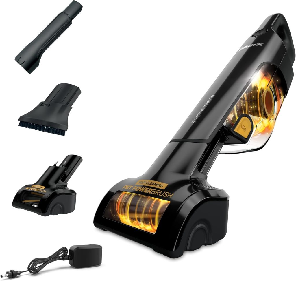 Shark CH951 UltraCyclone Cordless Handheld Vacuum with strong suction, lightweight design, and 4.2-star rating from 17,855 global customers, ideal for home and car cleaning.