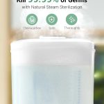 HAUTURE Sterilizer Electric Pacifier Sanitizer – Portable UV Baby Bottle and Pacifier Cleaner with 30-Day Amazon Return Guarantee