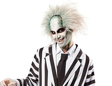 Beetlejuice Deluxe Costume customer reviews showing 4.4 out of 5 stars from 1,480 global ratings with most buyers praising the authentic look and value.