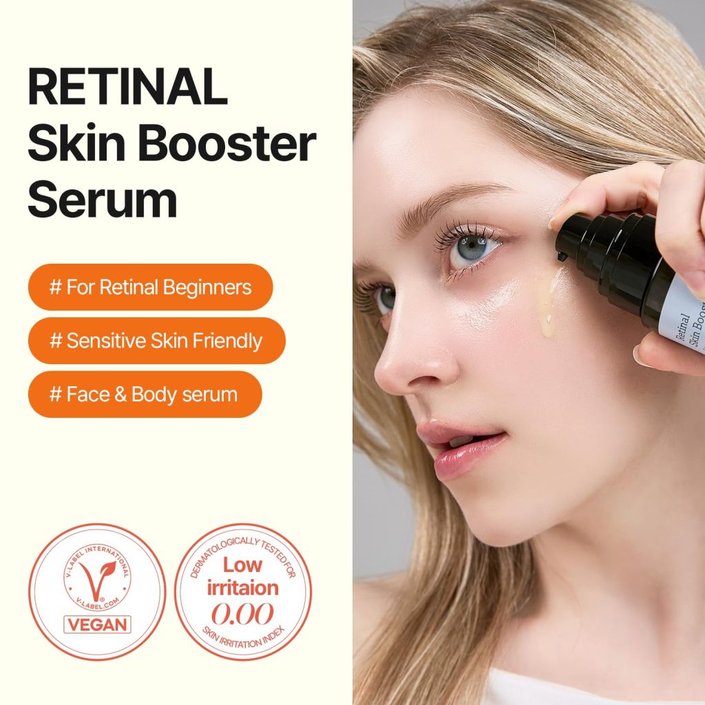 “MEDITHERAPY Retinal Skin Booster Serum – anti-aging facial serum for smoother, radiant, and youthful skin”
