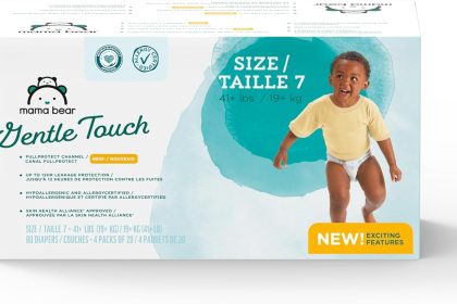 Amazon Brand Gentle Touch Diapers customer reviews – 4.3 out of 5 stars from 60,320 global ratings with 68% 5-star feedback