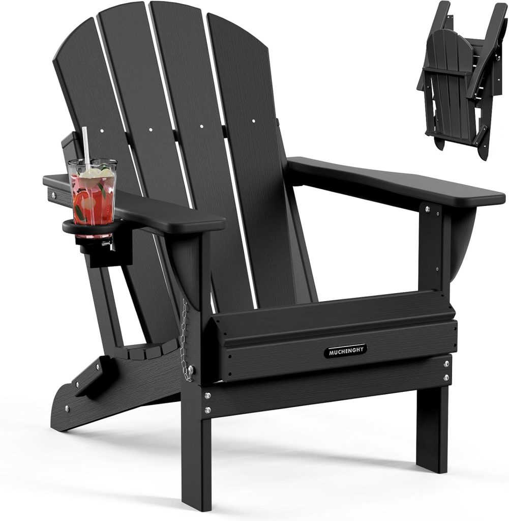 MUCHENGHY Folding Adirondack Chair