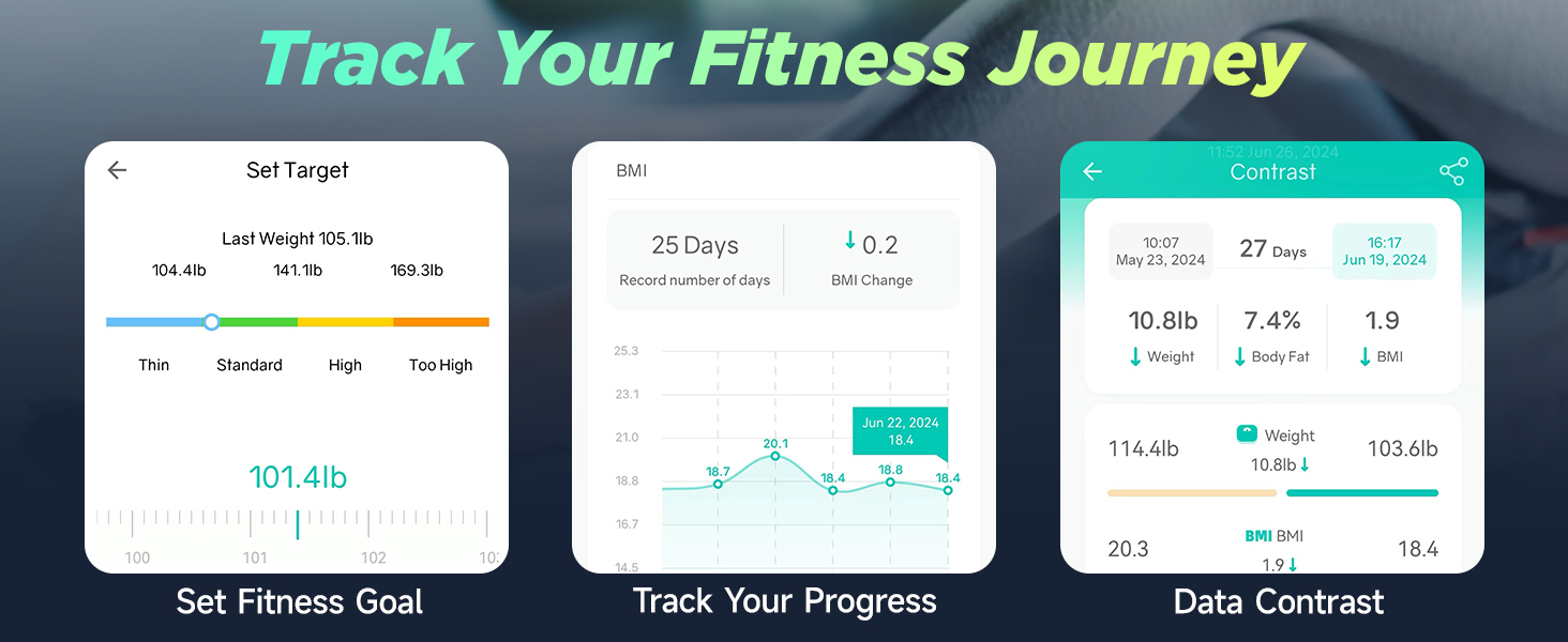 scale fitness tracking