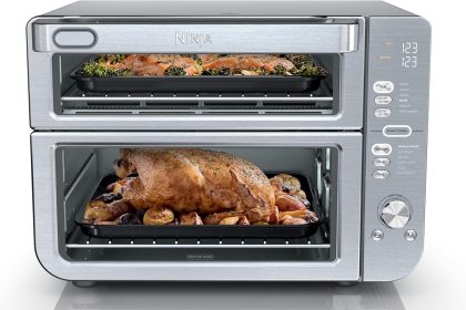 Ninja Countertop Oven with FlavorSeal Technology DCT601 – 10-in-1 versatile air fry and bake countertop oven, 4.5-star rated, now 34% off limited-time deal