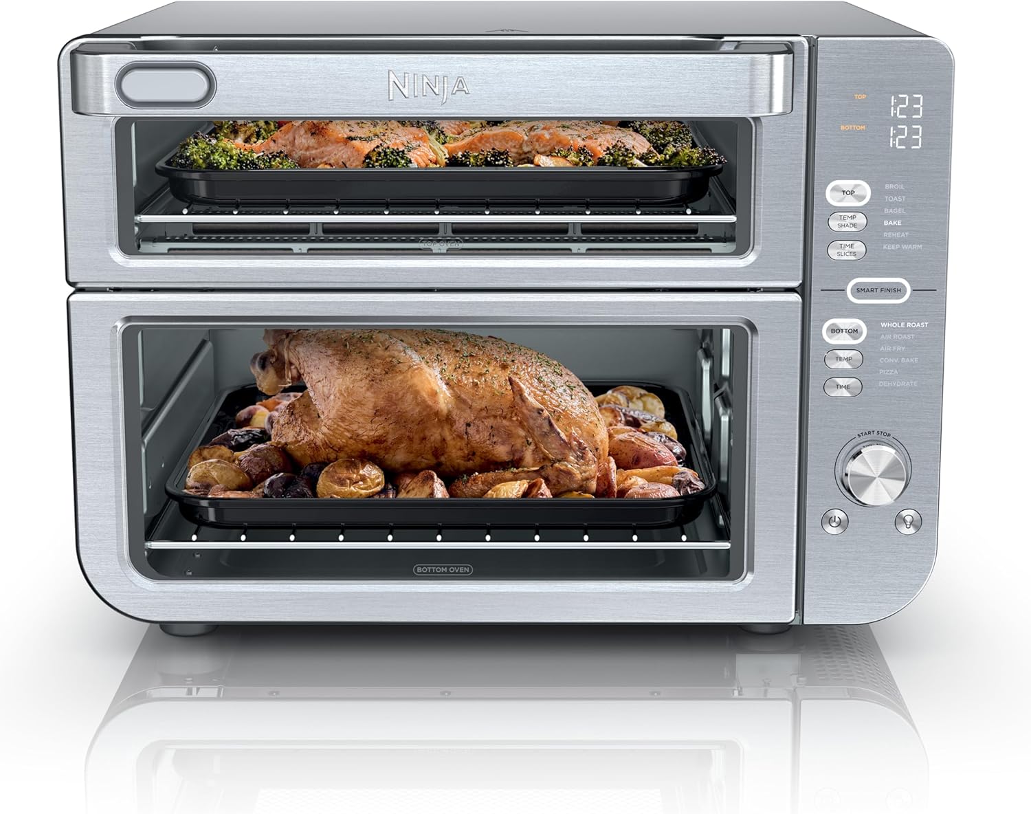 Ninja Countertop Oven with FlavorSeal Technology DCT601 – 10-in-1 versatile air fry and bake countertop oven, 4.5-star rated, now 34% off limited-time deal