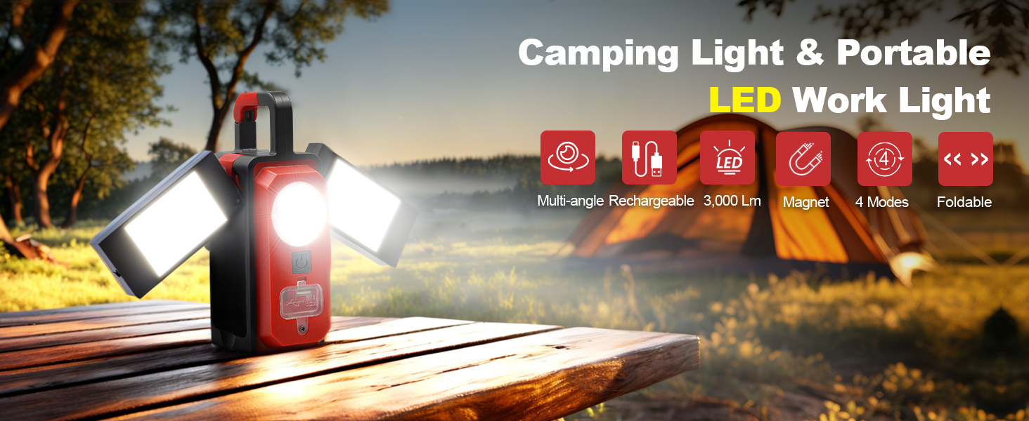 rechargeable work light