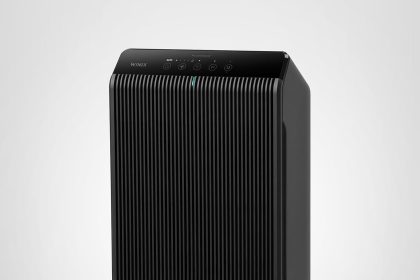 Bissell 5510 Air Purifier in Polished Charcoal Gray – HEPA filter for dust, allergens, and odor removal.