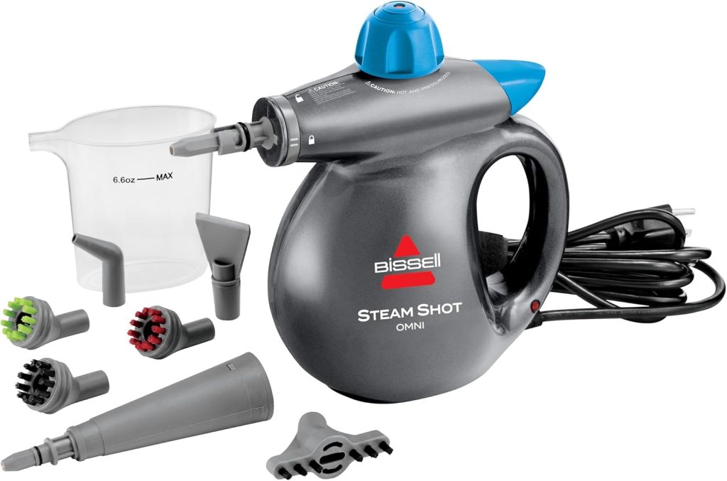 BISSELL SteamShot Handheld Steam Cleaner – Portable, Chemical-Free Cleaning Power