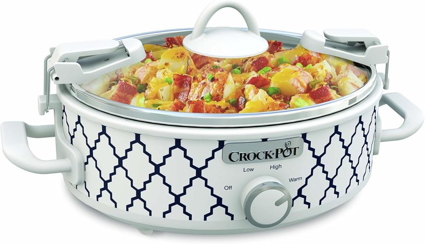 Crockpot 2.5-Quart Casserole Crock Cooker — perfect for casseroles, stews, and slow-cooked meals.