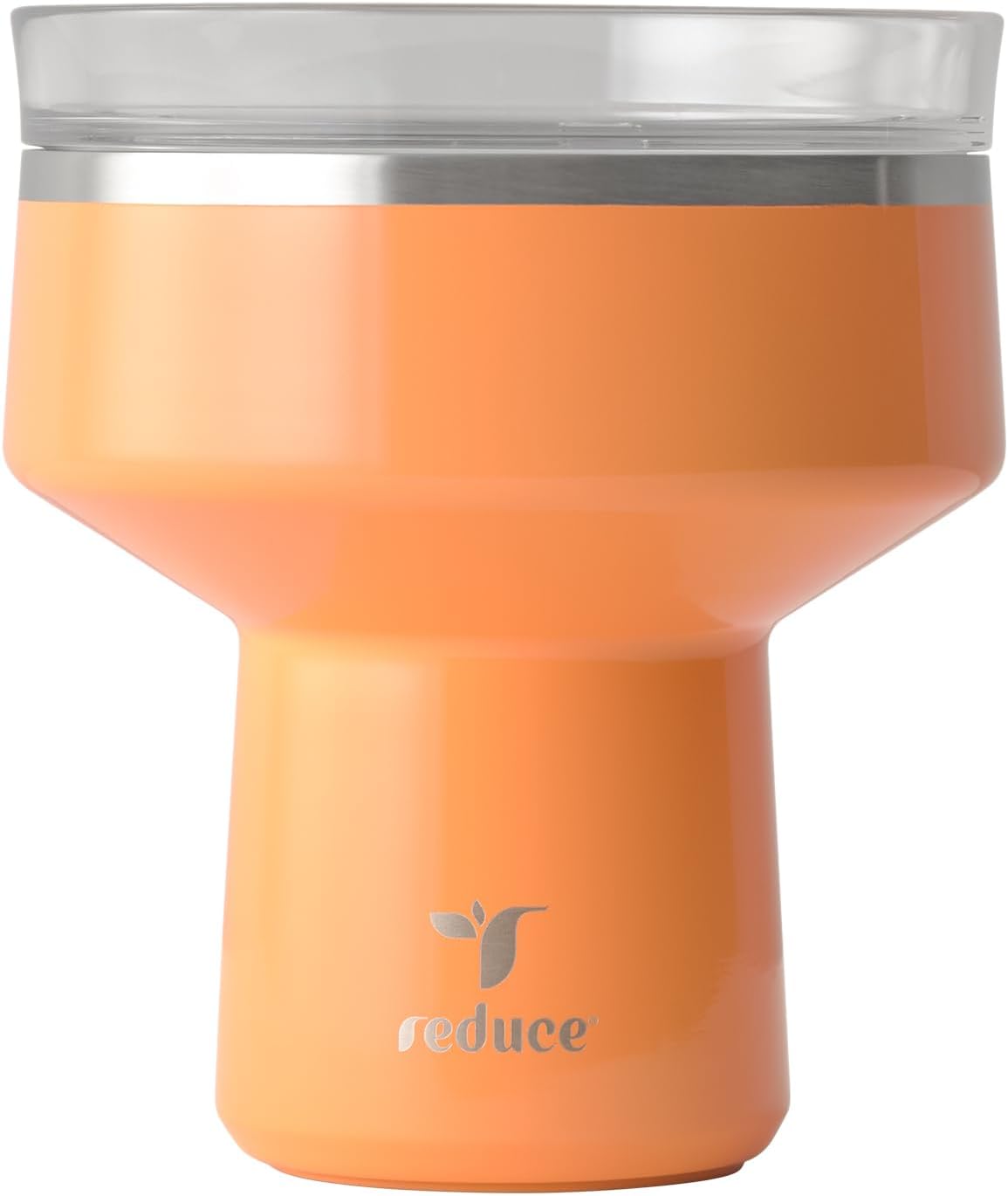 “REDUCE Saltini 16 oz insulated stainless steel margarita tumbler with 360° sip lid, keeps drinks cold, shatterproof and dishwasher-safe, $24.99”