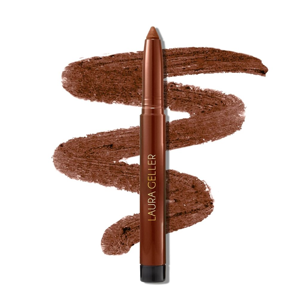 Laura Geller Longwear Eyeliner in sleek pencil design, showcasing its smooth, creamy formula and long-lasting, smudge-proof finish.